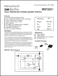 datasheet for IRSF3021 by International Rectifier