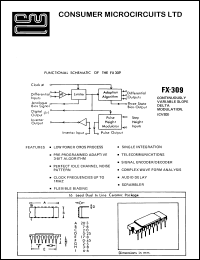 datasheet for FX309 by Consumer Microcircuits Limited