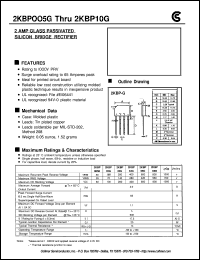 datasheet for 2KBPOIG by 