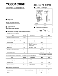 datasheet for YG801C06R by 