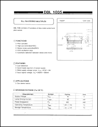 datasheet for DBL1035 by Daewoo Semiconductor