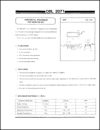 datasheet for DBL2071 by Daewoo Semiconductor