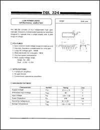 datasheet for DBL324 by Daewoo Semiconductor