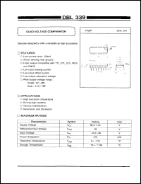 datasheet for DBL339 by Daewoo Semiconductor
