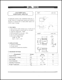 datasheet for DBL358 by Daewoo Semiconductor