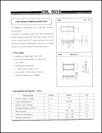 datasheet for DBL5018-V by Daewoo Semiconductor