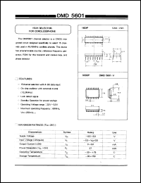 datasheet for DMD5601-V by Daewoo Semiconductor