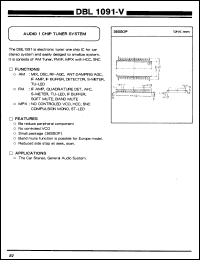 datasheet for DBL1091-V by Daewoo Semiconductor