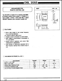 datasheet for DBL2055 by Daewoo Semiconductor