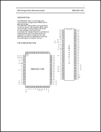 datasheet for DMC42C1106 by Daewoo Semiconductor