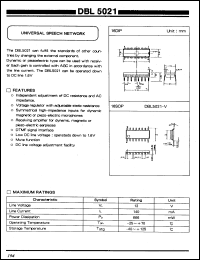 datasheet for DBL5021 by Daewoo Semiconductor