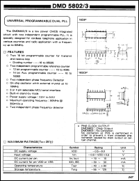 datasheet for DMD5802 by Daewoo Semiconductor