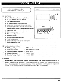 datasheet for DMC60C68A by Daewoo Semiconductor