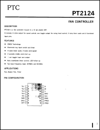 datasheet for PT2124-F4 by Princeton Technology Corp.