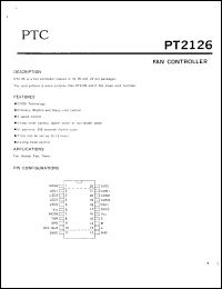 datasheet for PT2126-C4A-RSM1 by Princeton Technology Corp.