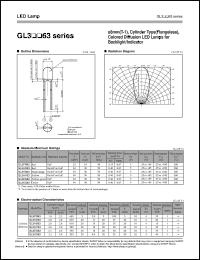 datasheet for GL3PR63 by Sharp