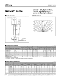 datasheet for GL5HD41 by Sharp