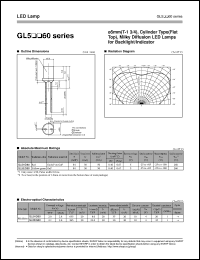 datasheet for GL5HD60 by Sharp