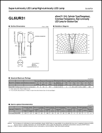 datasheet for GL6UR31 by Sharp