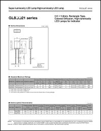 datasheet for GL8UR21 by Sharp