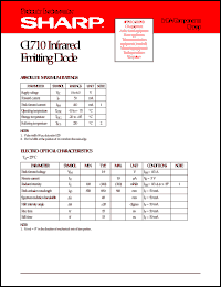 datasheet for GL710 by Sharp