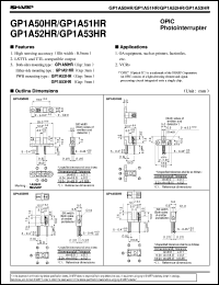 datasheet for GP1A53HR by Sharp