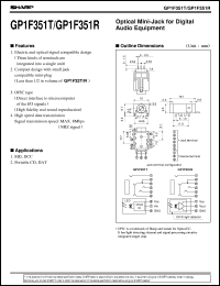 datasheet for GP1F351T by Sharp
