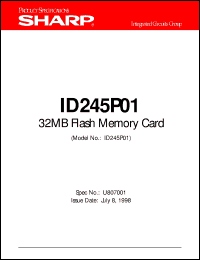 datasheet for ID245P01 by Sharp