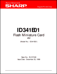 datasheet for ID341E01 by Sharp