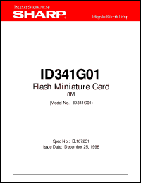 datasheet for ID341G01 by Sharp