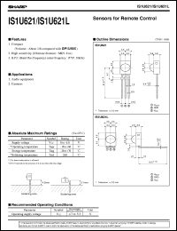 datasheet for IS1U621 by Sharp