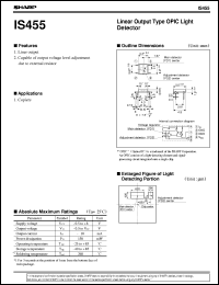 datasheet for IS455 by Sharp