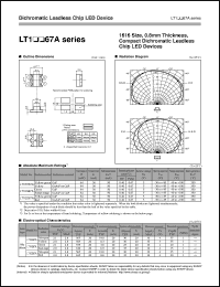 datasheet for LT1ED67A by Sharp