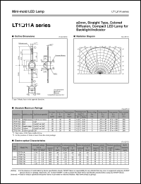 datasheet for LT1T11A by Sharp