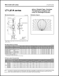 datasheet for LT1P21A by Sharp