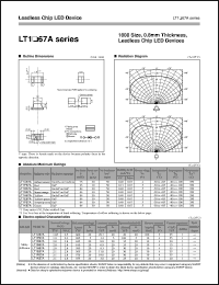 datasheet for LT1P67A by Sharp
