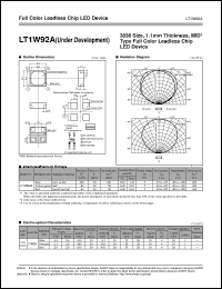 datasheet for LT1W92A by Sharp