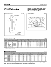 datasheet for LT3D65W by Sharp