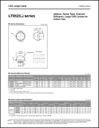 datasheet for LT9525D by Sharp
