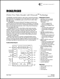 datasheet for BT868KRF by 