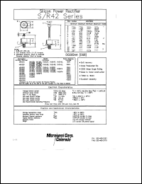 datasheet for R42100 by Microsemi Corporation