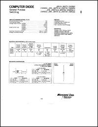 datasheet for 1N3064 by Microsemi Corporation
