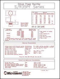 datasheet for S3520PF by Microsemi Corporation