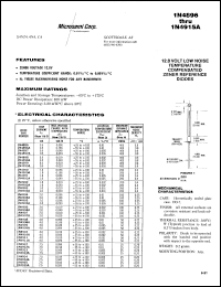 datasheet for 1N4896 by Microsemi Corporation