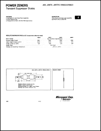 datasheet for 1N5610 by Microsemi Corporation