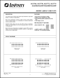 datasheet for SG5768F by Microsemi Corporation