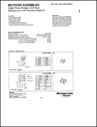 datasheet for 683-1 by Microsemi Corporation