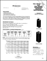 datasheet for 704-15K36T by Microsemi Corporation