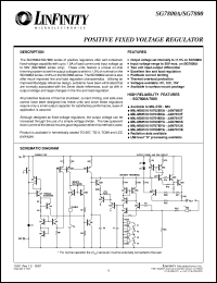 datasheet for SG7805AIG/883B by Microsemi Corporation