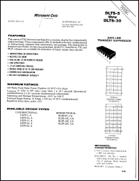 datasheet for DLTS17 by Microsemi Corporation